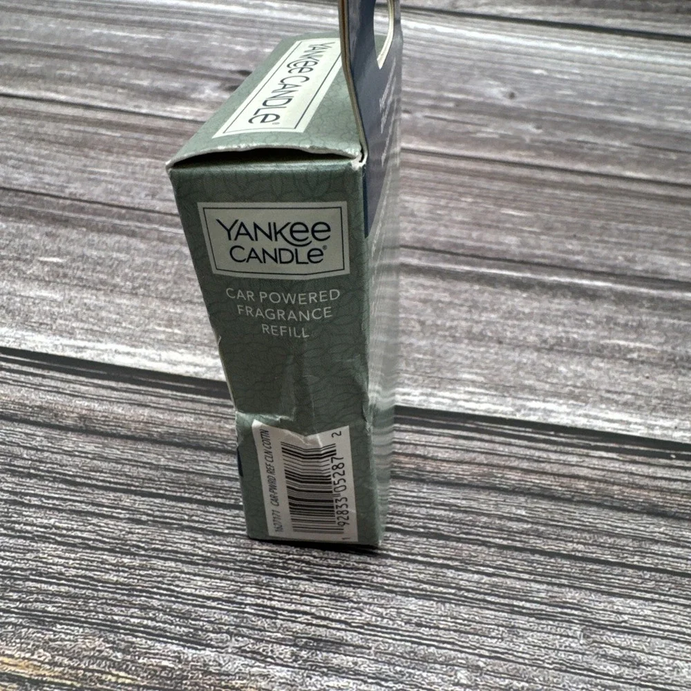 NEW YANKEE CANDLE CAR POWERED FRAGRANCE REFILL Clean Cotton SCENT 1 DISC POD TAB